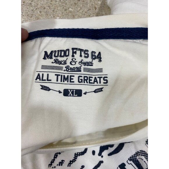 Mudo FTS 64 All Time Greats Graphic Print Womens  XL Shirt- Tiki Surfing Island - Picture 6 of 6